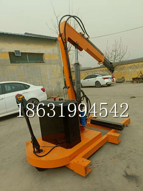 馆陶县自卸车厢随车吊 自制轮式四不像起重机 四驱平板吊 5吨 贵盛